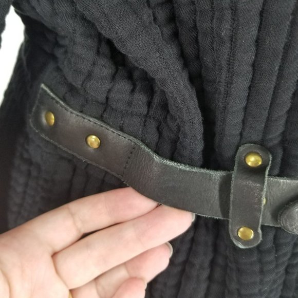 Isabel Marant Black Buckle Pea Coat - Picture 9 of 15